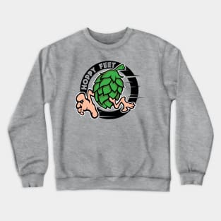 Happy Feet Hoppy Feet, HopHead design Crewneck Sweatshirt